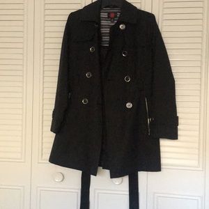 Black nylon raincoat from Nordstrom. Like new